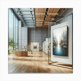 Gallery Space Canvas Print