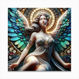 Angel With Wings 5 Canvas Print