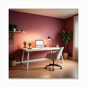 Home Office 25 Canvas Print