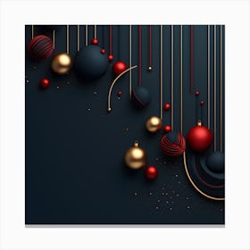 Christmass Abstract 008 1 Canvas Print