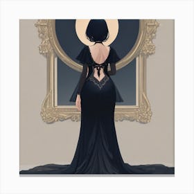 Gothic Dress Canvas Print