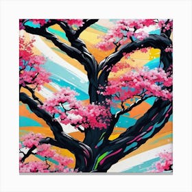 Cherry Blossom Tree 18 Canvas Print