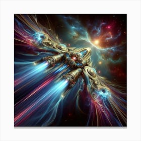 Spaceship 16 Canvas Print