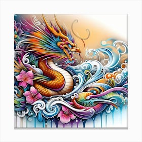 Dragon Painting 2 Canvas Print