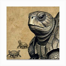 Turtles Canvas Print