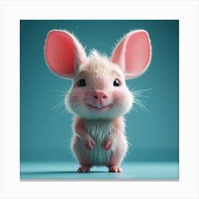 Cute Little Mouse 2 Canvas Print