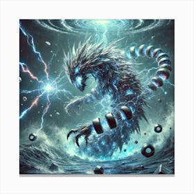 Crystal Leviathan 5 Canvas Print