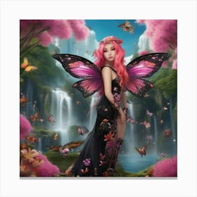 Fairy In The Forest 1 Canvas Print