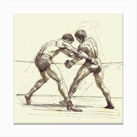 Boxing Ring 5 Canvas Print