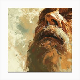 Old Man With Beard Canvas Print