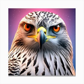 Eurasian Goshawk Humanoid In Bright Light Ultra Hd Realistic Vivid Colors Highly Detailed Uhd D 374442648(1) Canvas Print