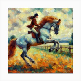 Equestrian 1 Canvas Print