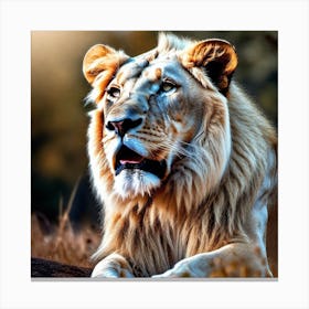 Lion art 38 Canvas Print