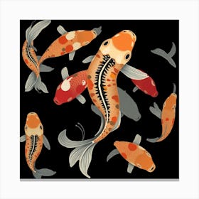 Koi Fish 101 Canvas Print