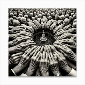 Hands Of The World 1 Canvas Print