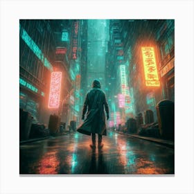 Cyborg Canvas Print