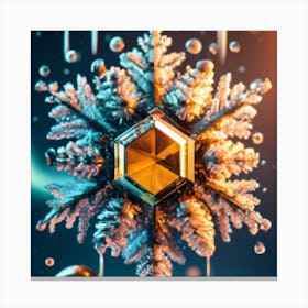 Snowflake 4 Canvas Print