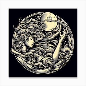 Mermaid Canvas Print