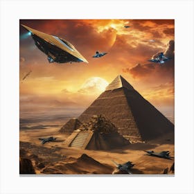 The Arrival of Thoth Canvas Print