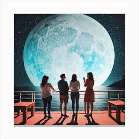 Full Moon 11 Canvas Print