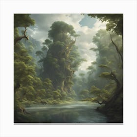 Forest Landscape Canvas Print