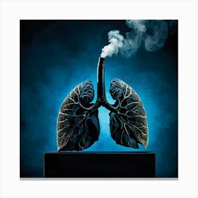 Lungs Stock Videos & Royalty-Free Footage 12 Canvas Print