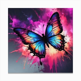 Butterfly Painting 227 Canvas Print