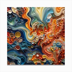 Abstract Painting 87 Canvas Print