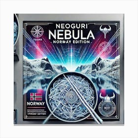 Norway Packaging Scifi Canvas Print