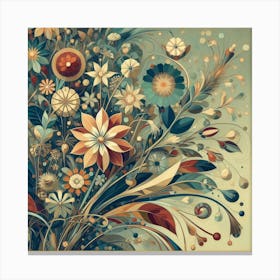 Floral Bouquet Canvas Print