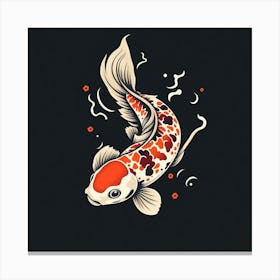 Koi Fish 21 Canvas Print