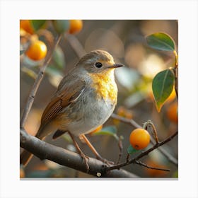 Robin 8 Canvas Print