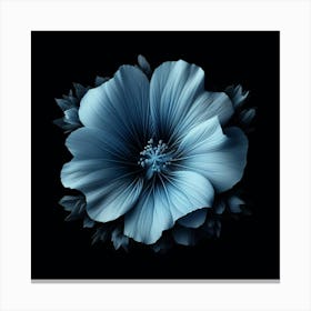 Blue Flower 3 Canvas Print