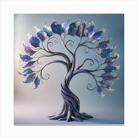 Leonardo Phoenix A Whimsical Intricately Detailed Tree With A 1 Canvas Print