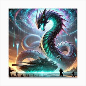 Serpentis Celestial Bind Canvas Print