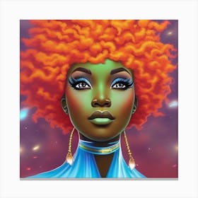 From Melanin, With Love and Fire Canvas Print