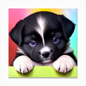 Cute Puppy 1 Canvas Print