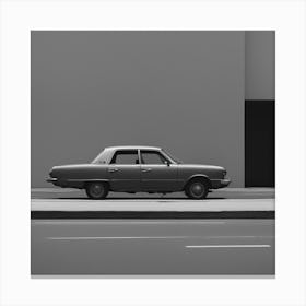 Car On The Street 1 Canvas Print