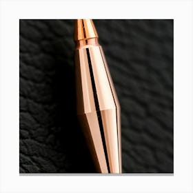 Rose Gold Bullet Canvas Print