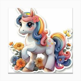 Unicorn 495 Canvas Print