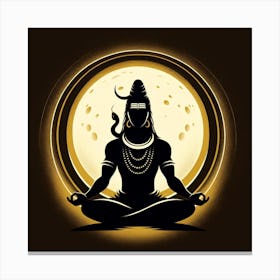 Lord Shiva 10 Canvas Print