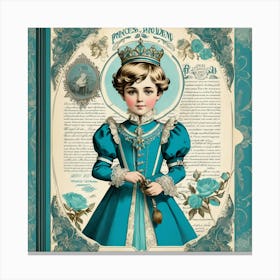 Princess Elizabeth Canvas Print