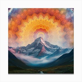 Sacred Summit Canvas Print