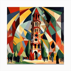 Clock Tower Canvas Print