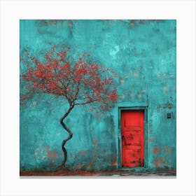 Red Door 11 Canvas Print