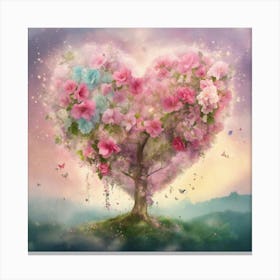 Heart Tree 3 Canvas Print