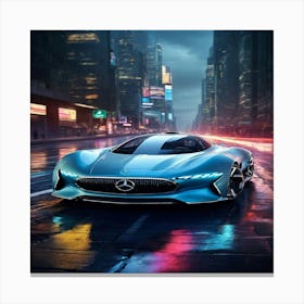 Mercedes-Benz Concept Car Canvas Print