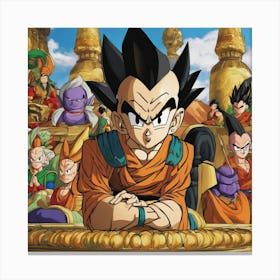 Dragon Ball Z 34 Canvas Print