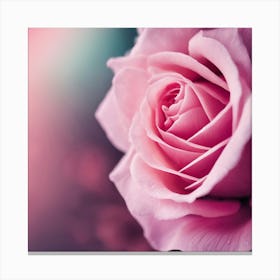 Pink Rose 2 Canvas Print