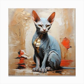 Sphinx-cat 11 Canvas Print